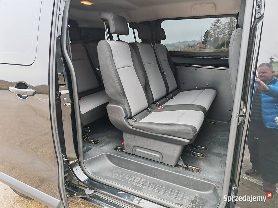 Citroen Jumpy 16 HDi 116 Bezwypadkowy 9 osób Samochody osobowe Grodziec