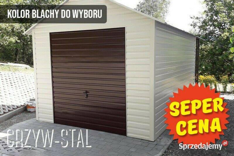 C67 Garaż Blaszany Wiatka ogrodowa Drewutnia małopolskie