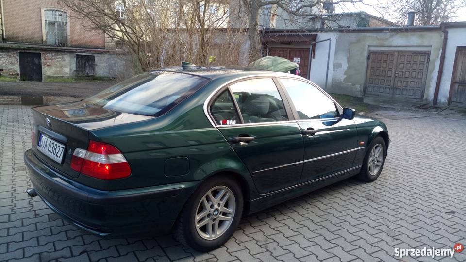 BMW E46 320D OPŁATY DO WRZEŚNIA zielony Olszyna