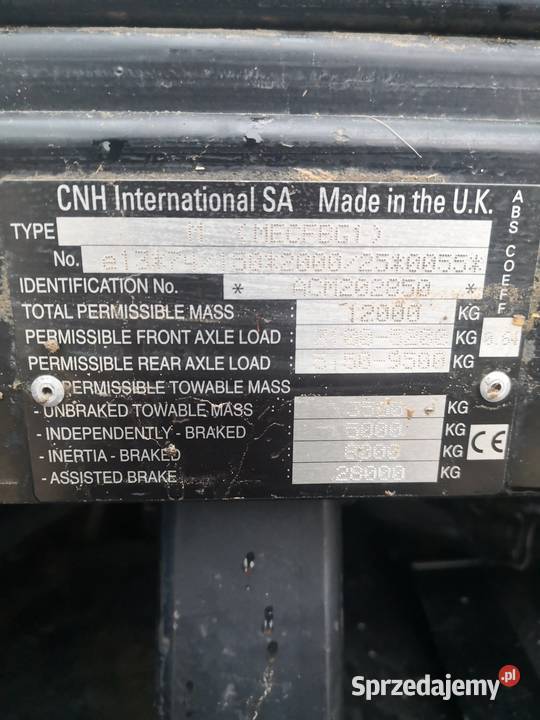 Ciągnik Holland TM175 nieuszkodzony Ciągniki małopolskie