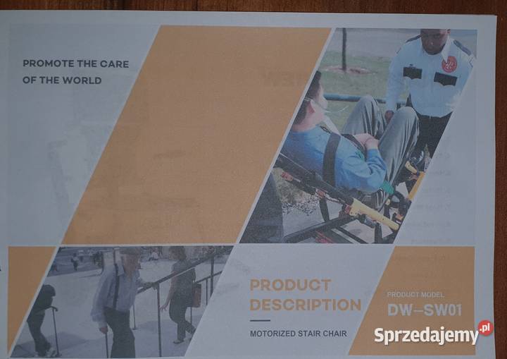 Schodołaz Dragon wózek do jazdy schodach nowy Wrocław