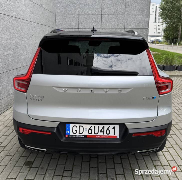 Volvo XC40 T5 RDesign 2019 20 Turbo 247 Automat pomorskie Gdańsk
