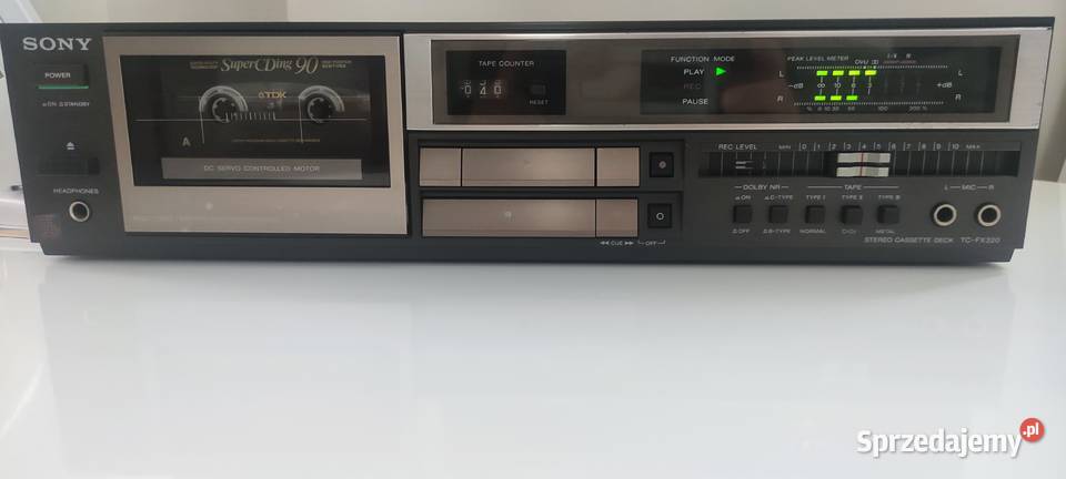 MAGNETOFON SONY TCFX 320