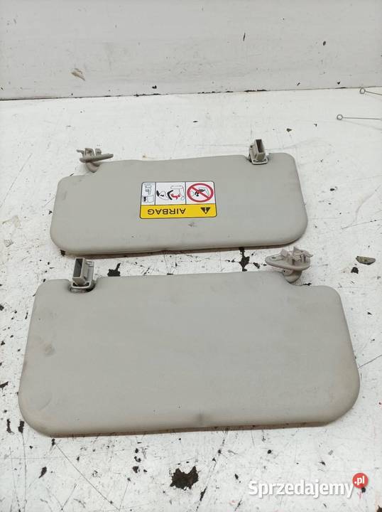 DASZKI PRZECIWSŁONECZNE PRAWY LEWY OSŁONA KPL EU