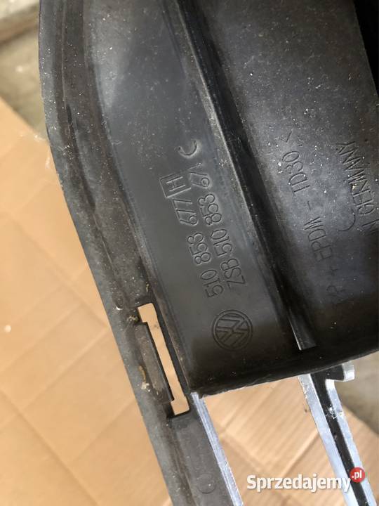 Kratka zderzaka przód volkswagen sportsvan 2017