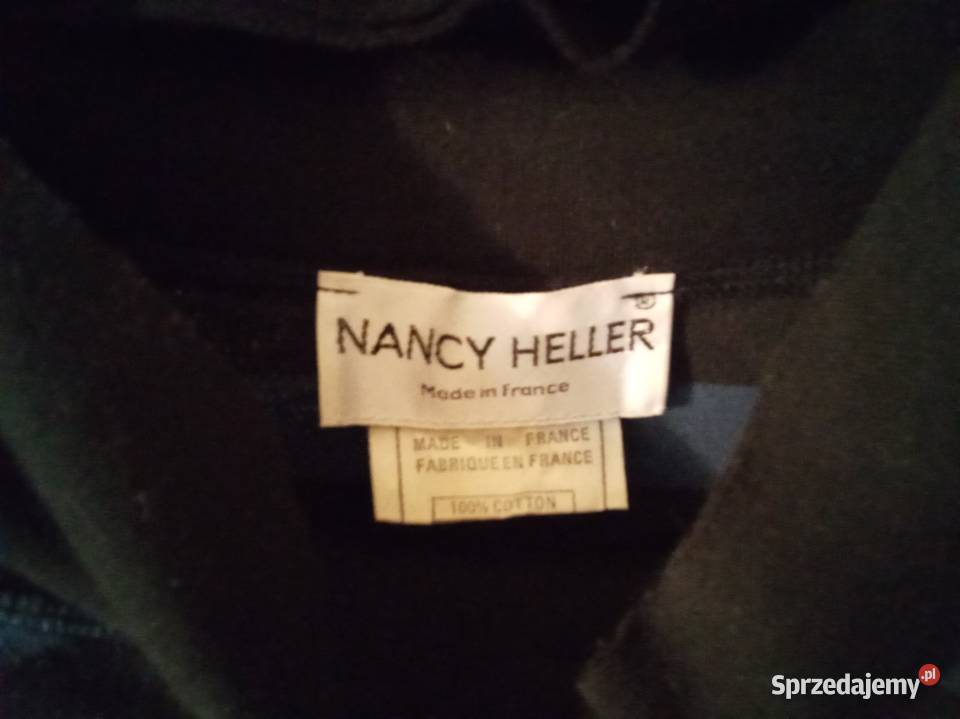 Sweter Nancy Heller Wyprodukowany we Francji czarny Warszawa