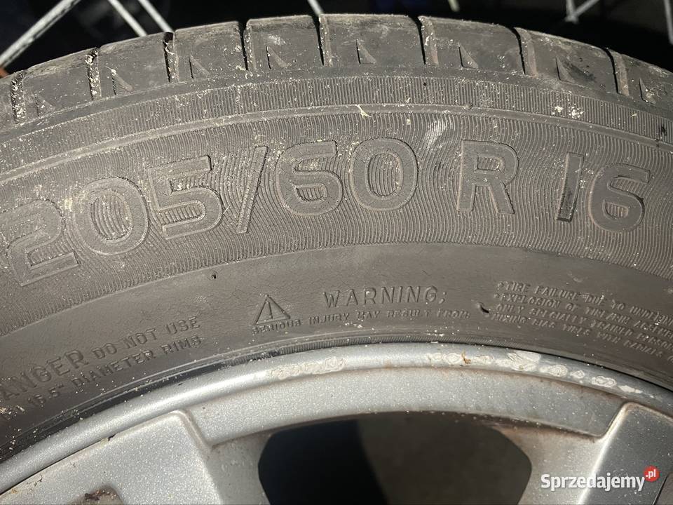 3S71BA felgi aluminiowe koła 16 5x108 Ford volvo Szczecin