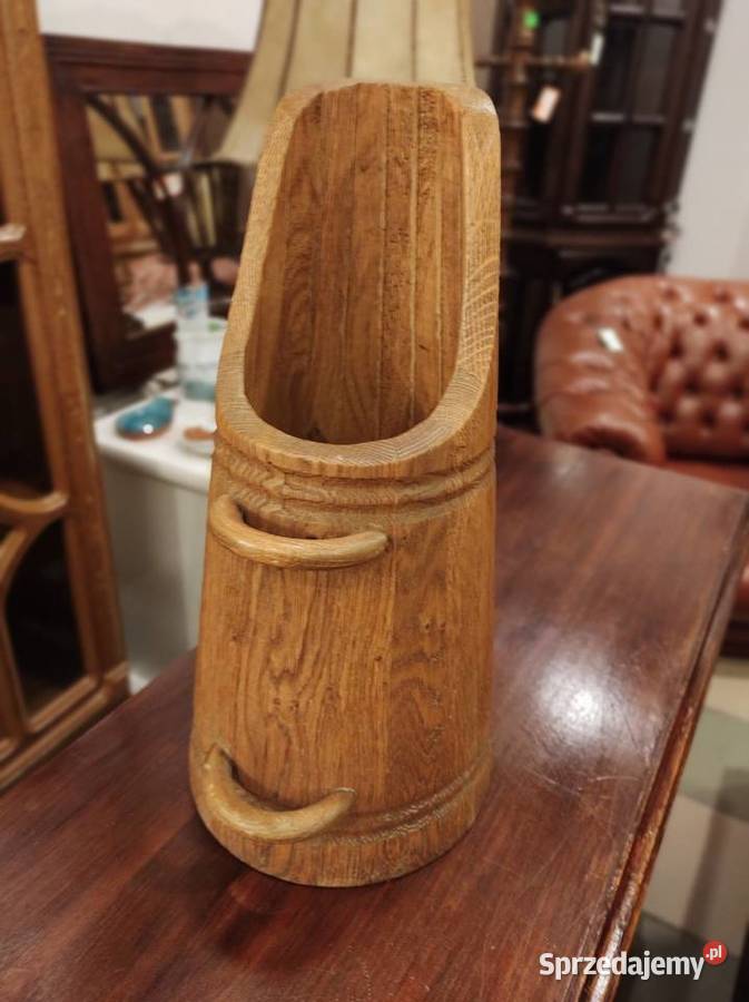 Naczynie drewniane ozdoba Ełk