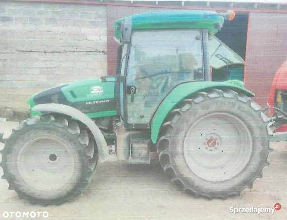 Syndyk sprzeda ciągnik rolniczy marki DeutzFahr wielkopolskie