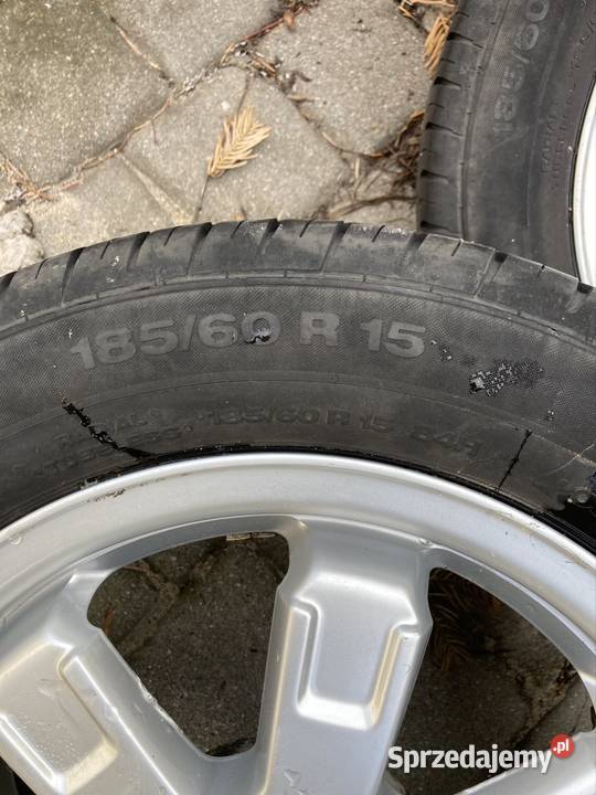 Alufelgi z oponami 15 Vw Gdańsk