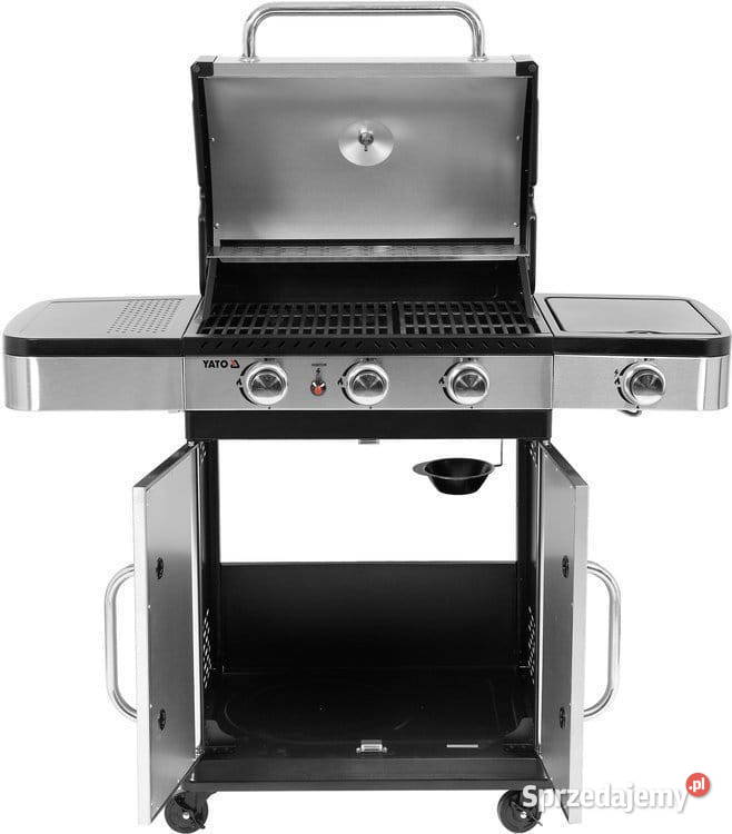 Grill gazowy z szafką i pokrywą palniki 31 Częstochowa sprzedam