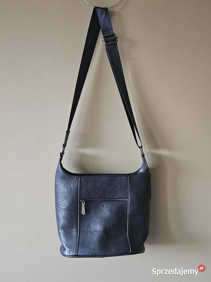 Nowa torebka Giulia Pieralli granatowa 24cm lubelskie