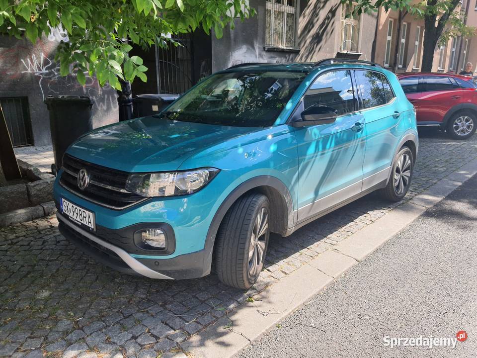 VW TCross 2019 Black Edition turkusowy radio Katowice sprzedam