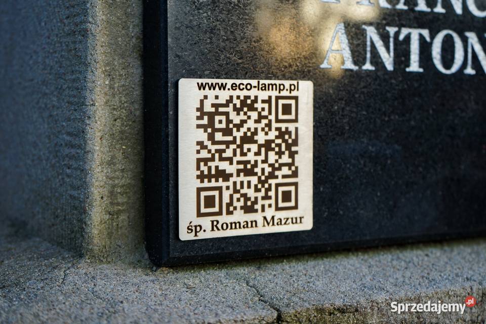 QR PAMIĘCI elektroniczna cyfrowa biografia kod Częstochowa