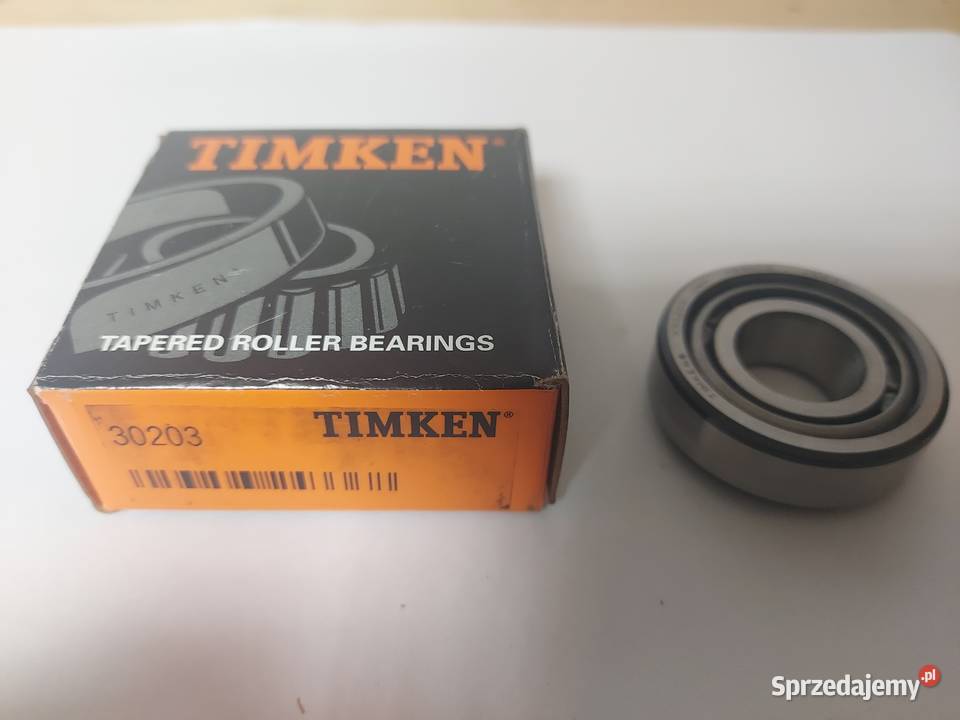Łożysko stożkowe TIMKEN 30203 17 x 42 x 13 mm Biznes i Przemysł Kraków