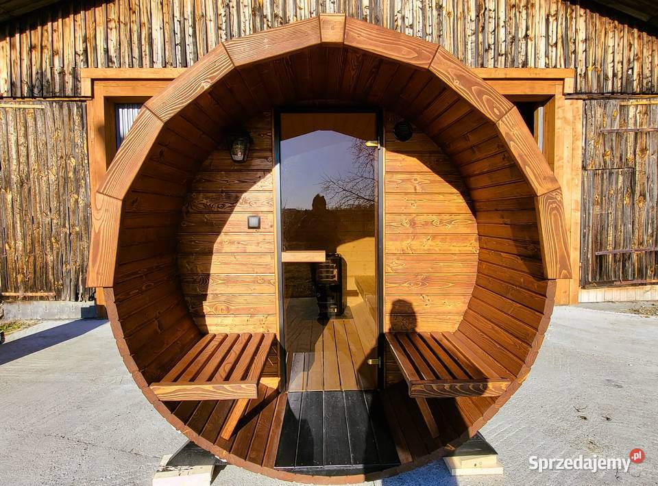 Sauna Ogrodowa Premium Okazja Dostępna ręki Jarosław