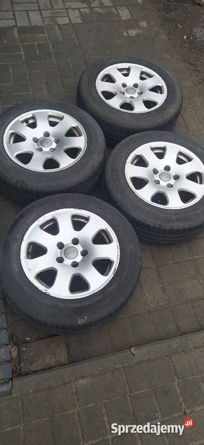 Alufelgi 15 5x112 opony letnie mazowieckie Kozienice