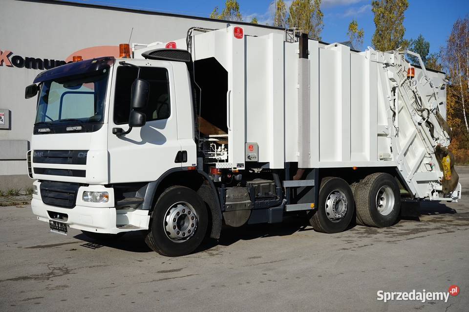 Daf CF 75250 śmieciarka MOL VDK PUSHER 20m3 EURO Nowiny