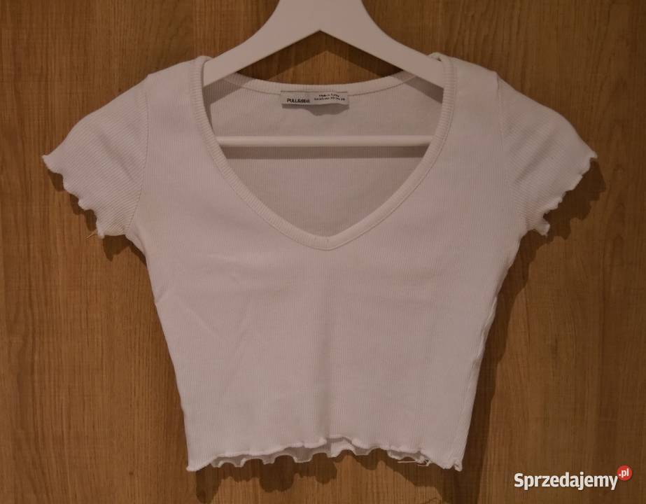 PullBear świetna krótka bluzeczka 34 XS dolnośląskie Wrocław sprzedam