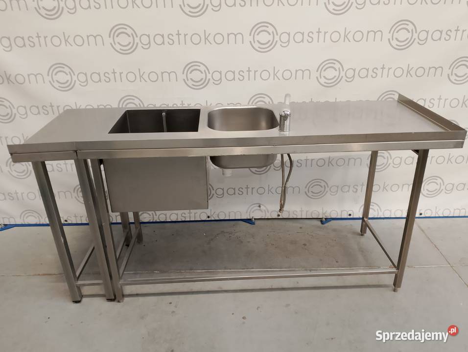 STÓŁ BAROWY Z KOMORĄ NA LÓD I ZLEWEM 185X65X85 dolnośląskie Wrocław