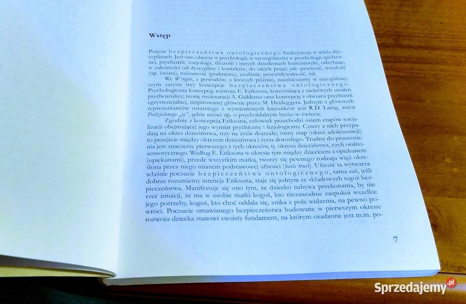 Bezpieczeństwo ontologiczne zbiór rozpraw Artur Rok wydania 2007 Gdańsk