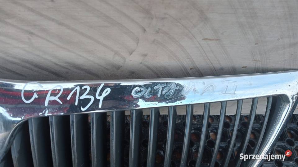 SKODA OCTAVIA II ATRAPA GRILL CHROM Zbierkowo