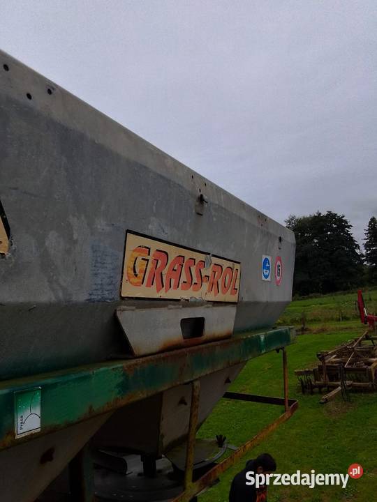 Rozsiewacz nawozu grassrol dolnośląskie Ścinawa
