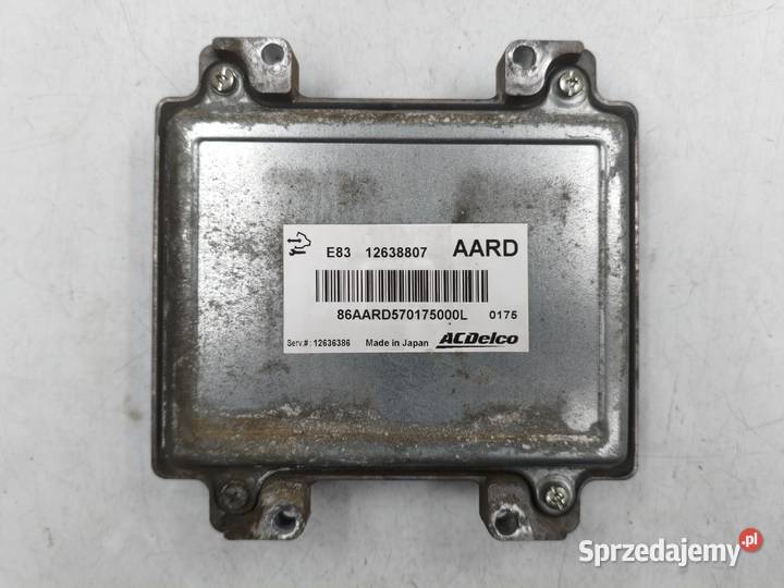 Sterownik Silnika Opel Astra J Meriva B 16 16v osobowe Wyszków sprzedam