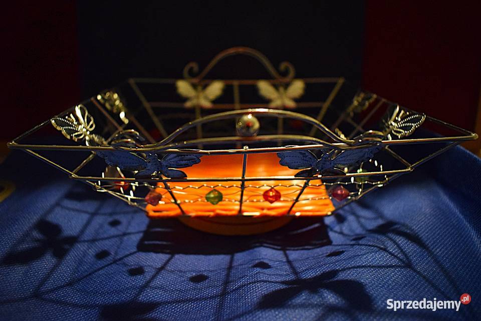 Dwa metalowe ozdobne koszyki plus torba Pozostałe Chełmno