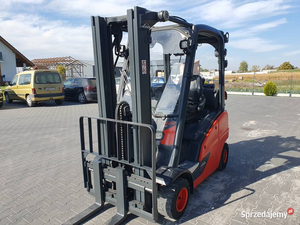 Wózek widłowy LINDE H20T01 21r 4 sekcje H16 H20T Wózki widłowe sprzedam