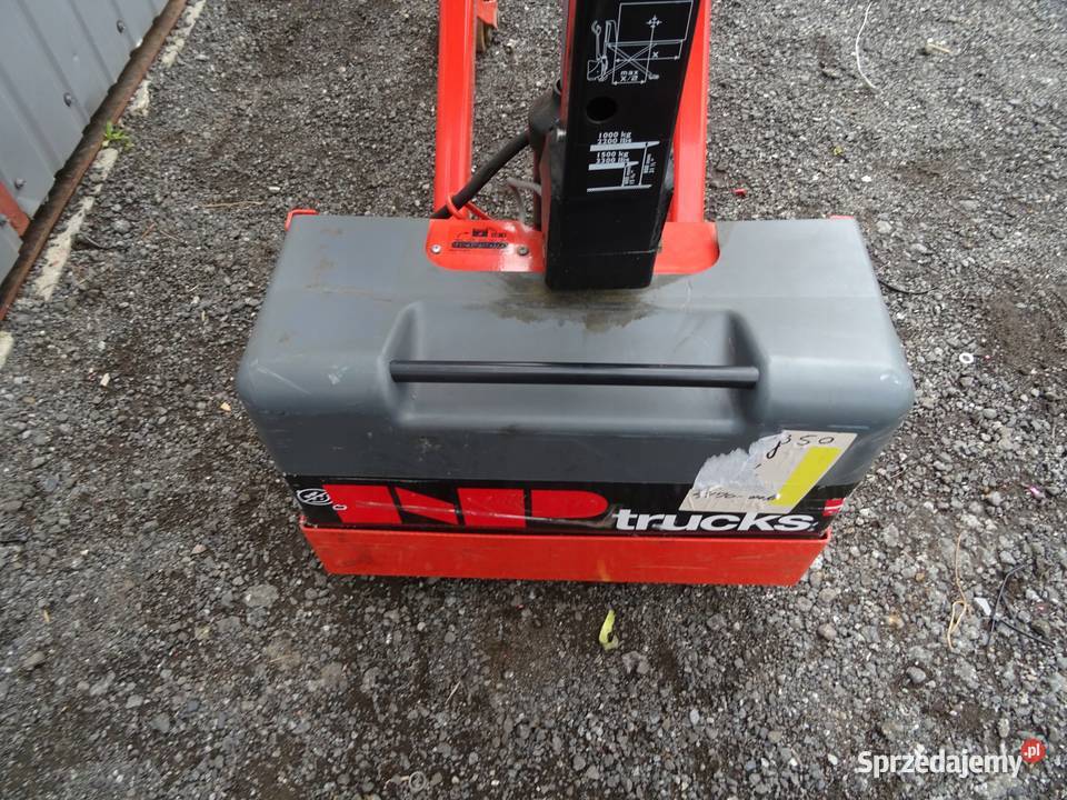 WÓZEK PALETOWY ELEKTRYCZNY LOGITRANS EHL1004 Wąchock