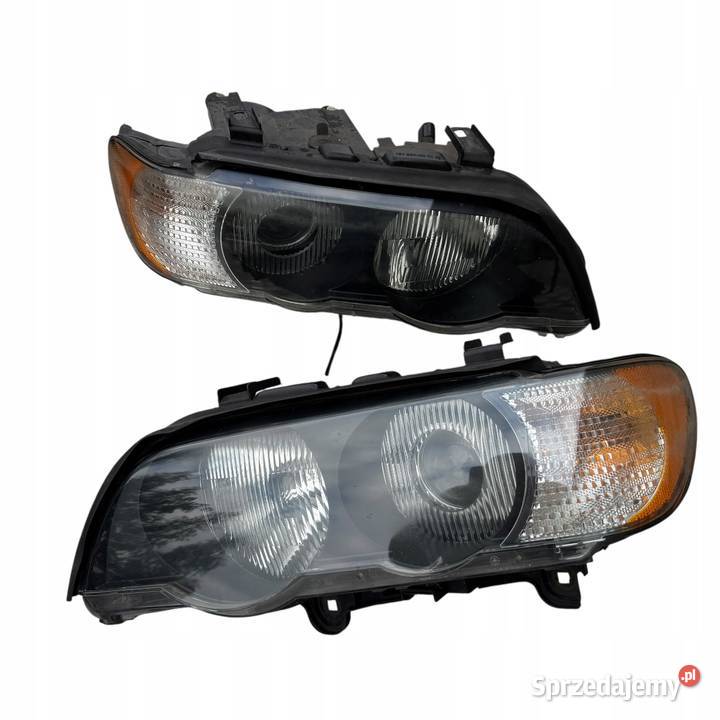 Lampy przednie reflektory xenon komplet lewy osobowe