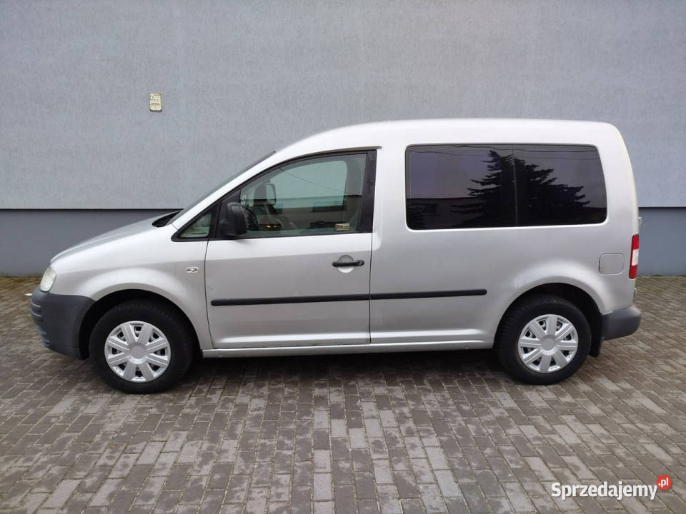 Volkswagen Caddy 5 osobowy zarejestrowany Zarejestrowany w Polsce Toruń