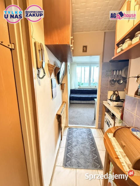 Mieszkanie Gdańsk Jagiellońska 17m2 1 pokój spółdzielcze własnościowe