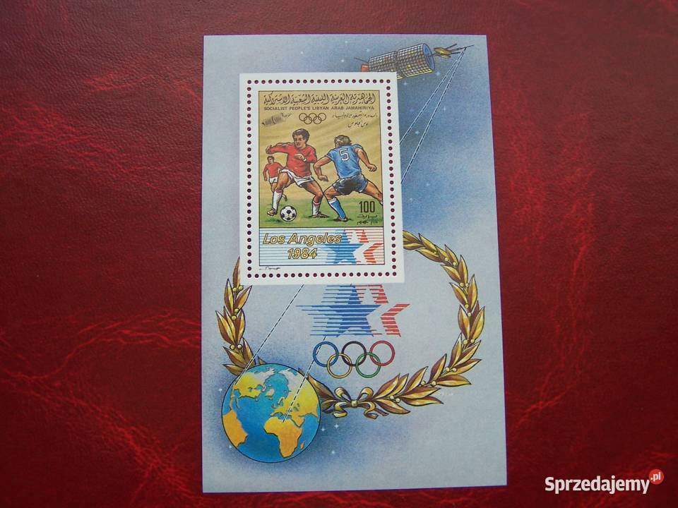 Libia 1984 MNH Olimpiada Los Angeles 84 sport Filatelistyka śląskie Tychy
