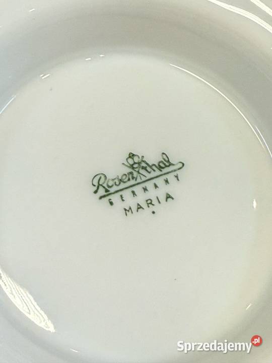 Dzbanek do herbaty Rosenthal Maria Biala 12 osob Kielce