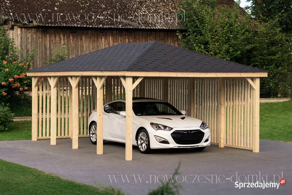 Wiata Samochodowa Drewniana San Ariano 3x5 mazowieckie
