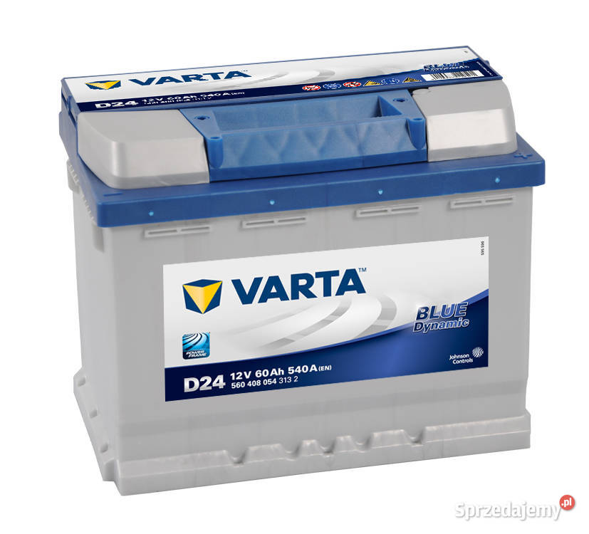 Akumulator Varta Blue Dynamic 12V 60Ah 540A D24