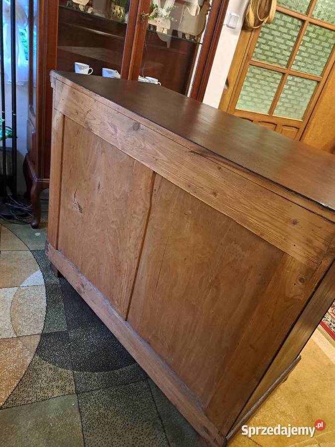 Piękny bufet z lustrem pomocnik secesja Myślibórz