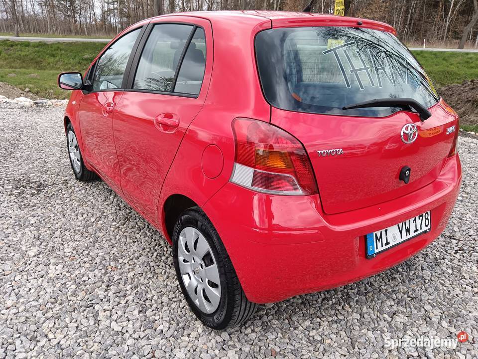 Toyota yaris z Niemiec serwisowana nowe wspomaganie kierownicy Tarnów