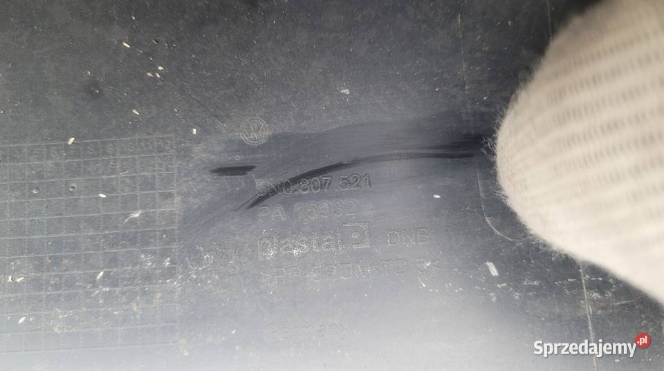 VW TIGUAN 1 I 07 DOKŁADKA ZDERZAKA TYŁ 5N0807521 Ruda Śląska