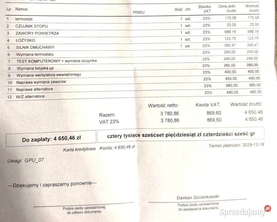 MercedesBenz S320 CDI W220 32 CDI R6 Airmatic diesel Klasa S Gdańsk
