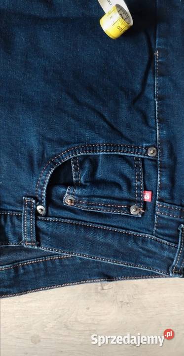 Jeansy Stanley L32 Odzież i bielizna męska Równe