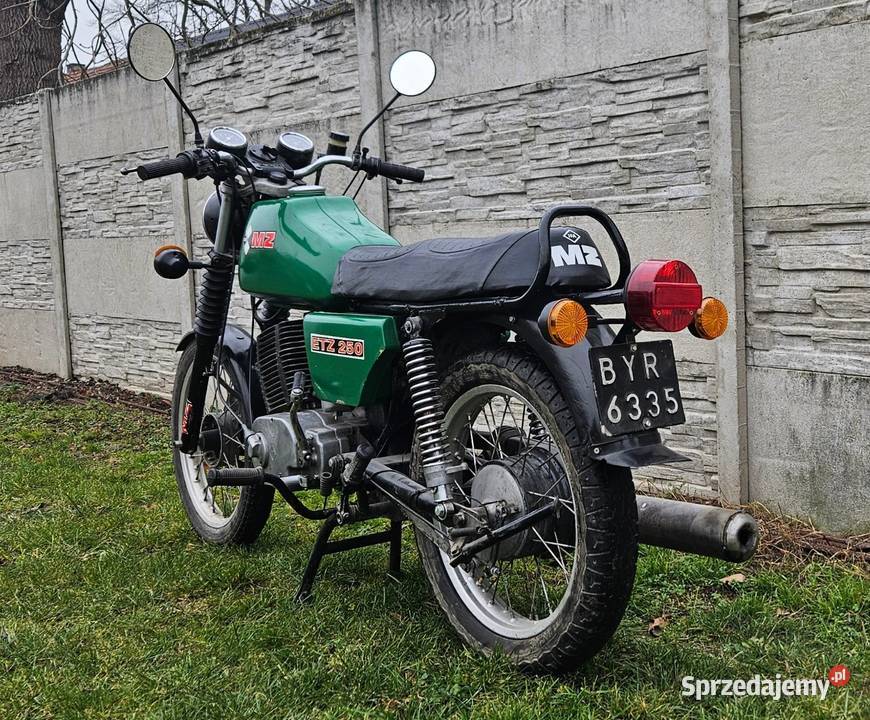 MZ ETZ 250 zarejestrowana Brzeg