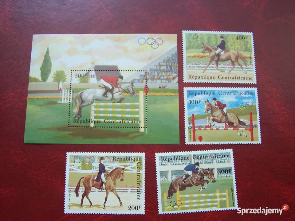 Centralna Afryka 1984 MNH Los Angeles 84 Sport