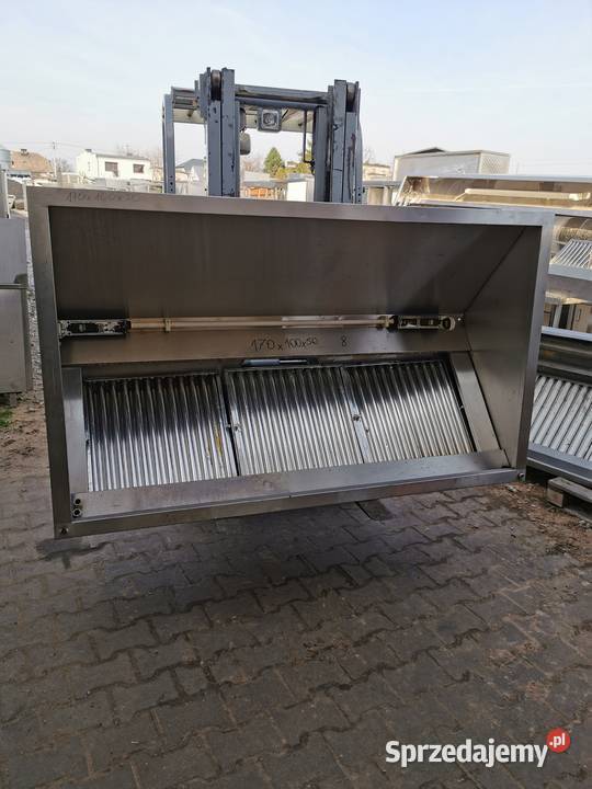 Okap przyścienny 170x100x50 8 Krotoszyn sprzedam