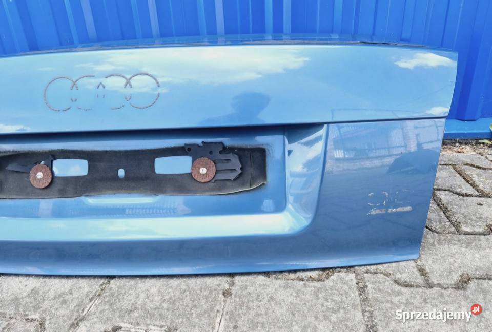 KLAPA BAGAŻNIKA TYŁ TYLNA AUDI A4 B6 SEDAN Działoszyce