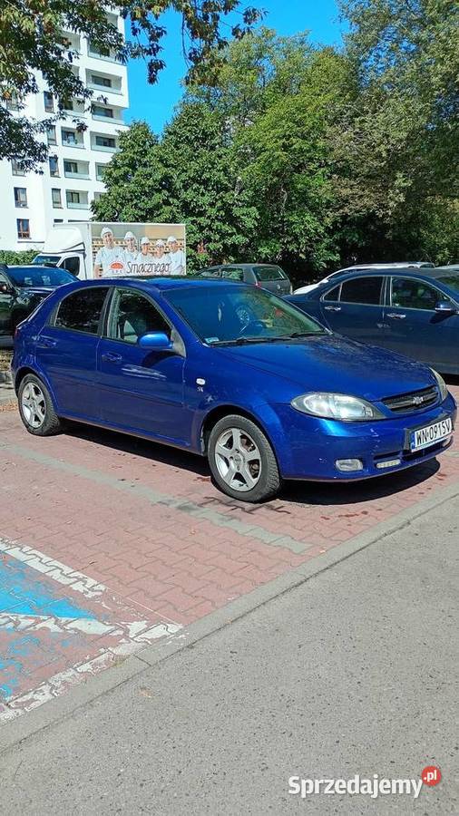 Chevrolet Lacetti 16BenzGaz z opłatami STAN Warszawa