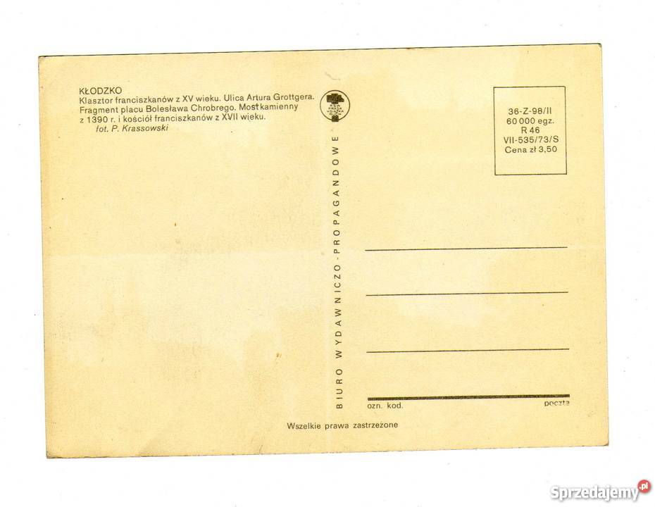 KŁODZKO POCZTÓWKA WIELOWIDOKOWA