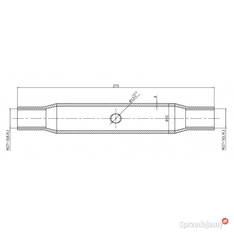Łącznik centralny mi do hydropaku kat 2 27x3 Pozostałe Kamionna sprzedam